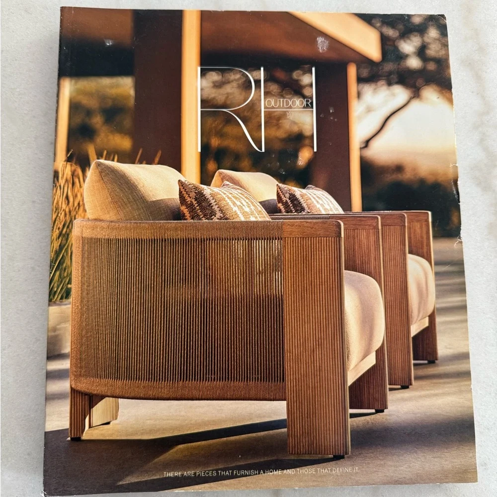 RH Restoration Hardware Magazine - 2025 Outdoor Catalog.